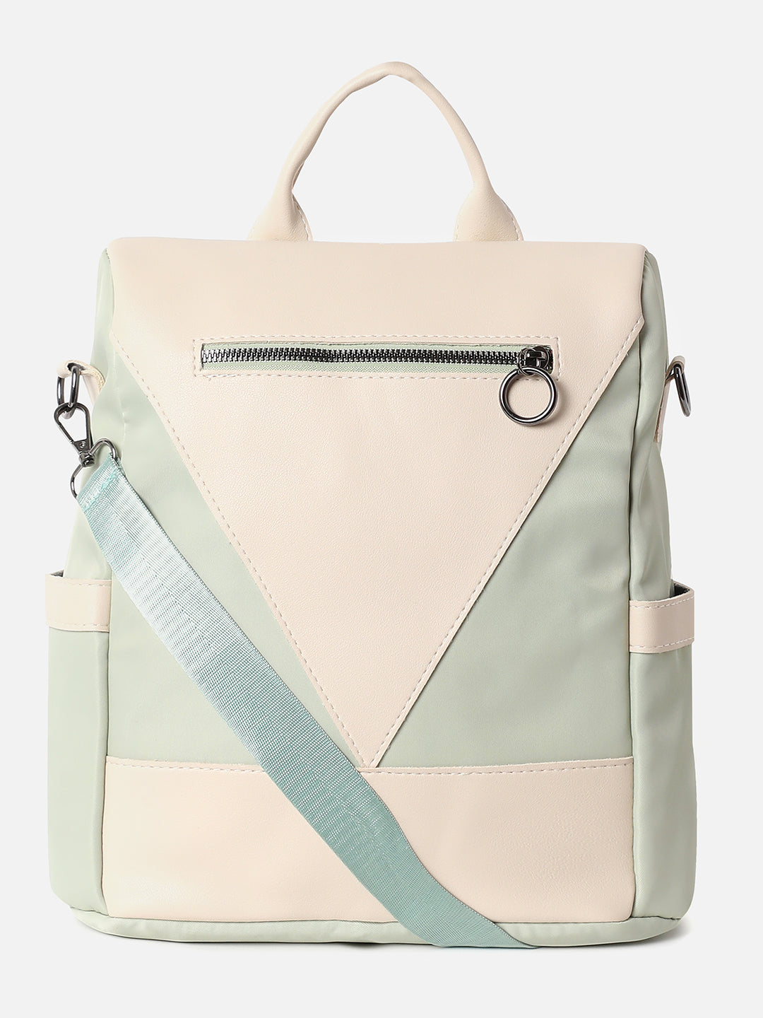 Haute Sauce Zea White & Green Backpack