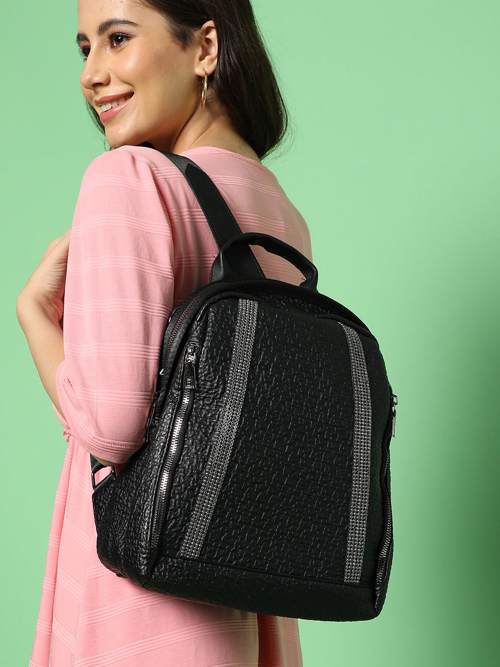 Bellamy Black Backpack