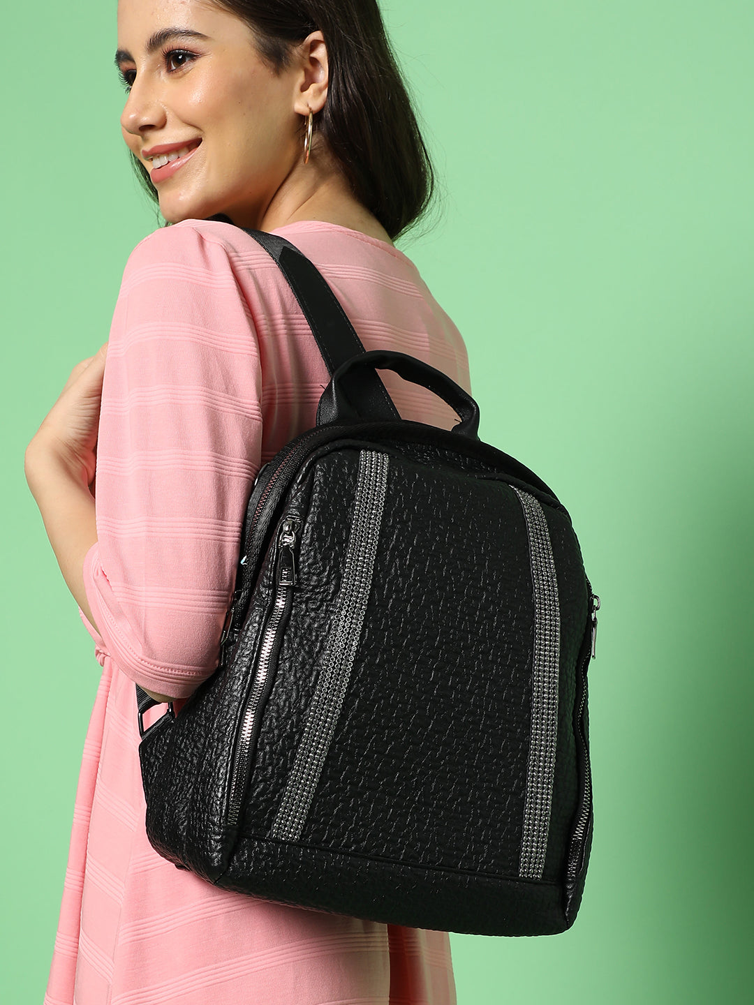 Bellamy Black Backpack
