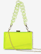 Illumine Transparent Green Mini Bag