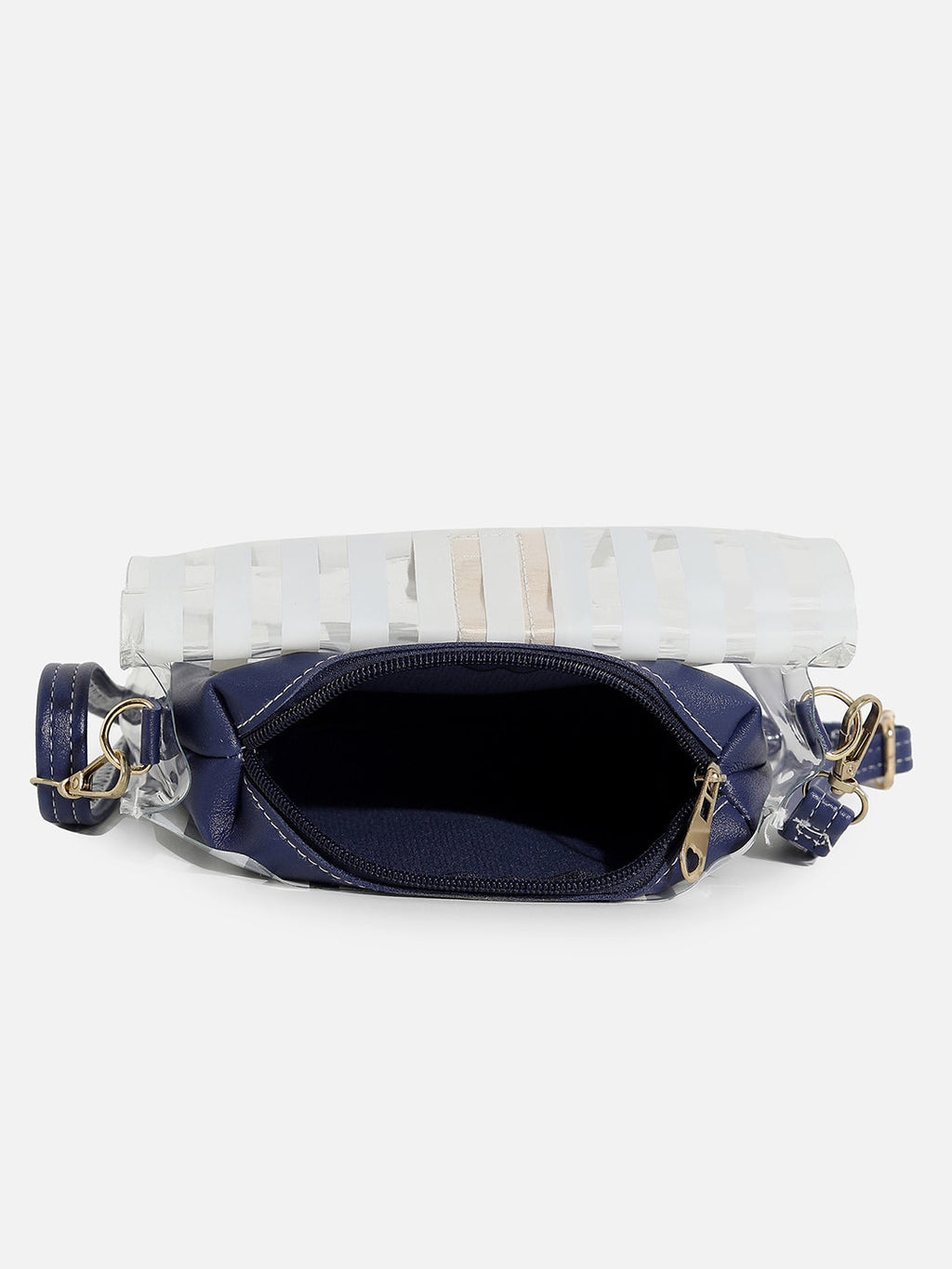 Wynne Blue & White Cross Body Bag