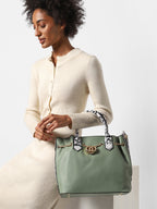 Olivie Green Handbag