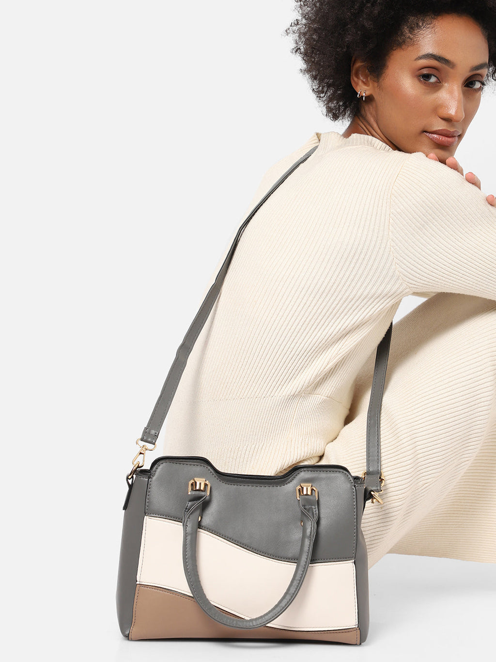 Lunatide Multicolor Handbag
