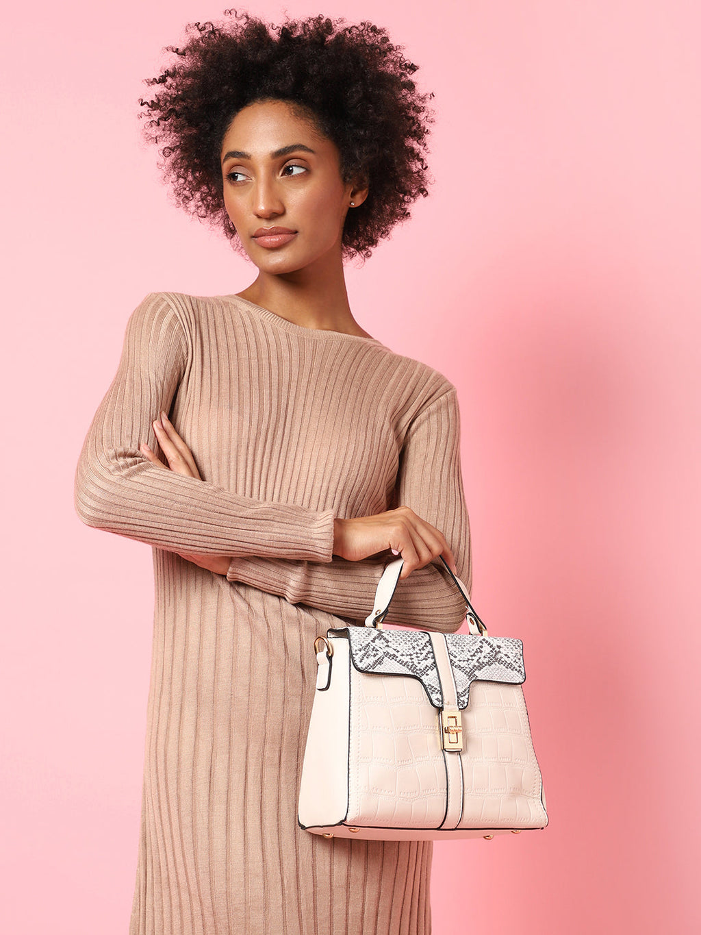 Celia White Handbag