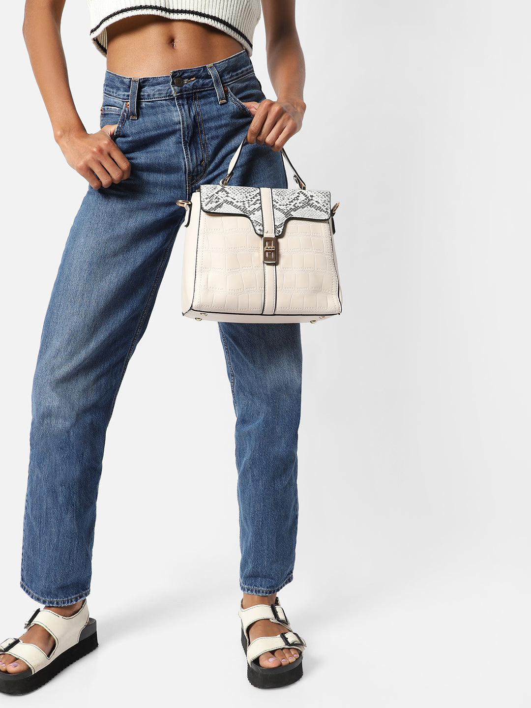 Celia White Handbag