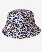 Purple Animal Print Bucket Cap