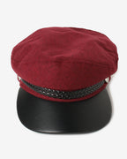 Brown Vintage Breton Cap