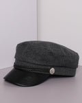 Gray Vintage Breton Cap