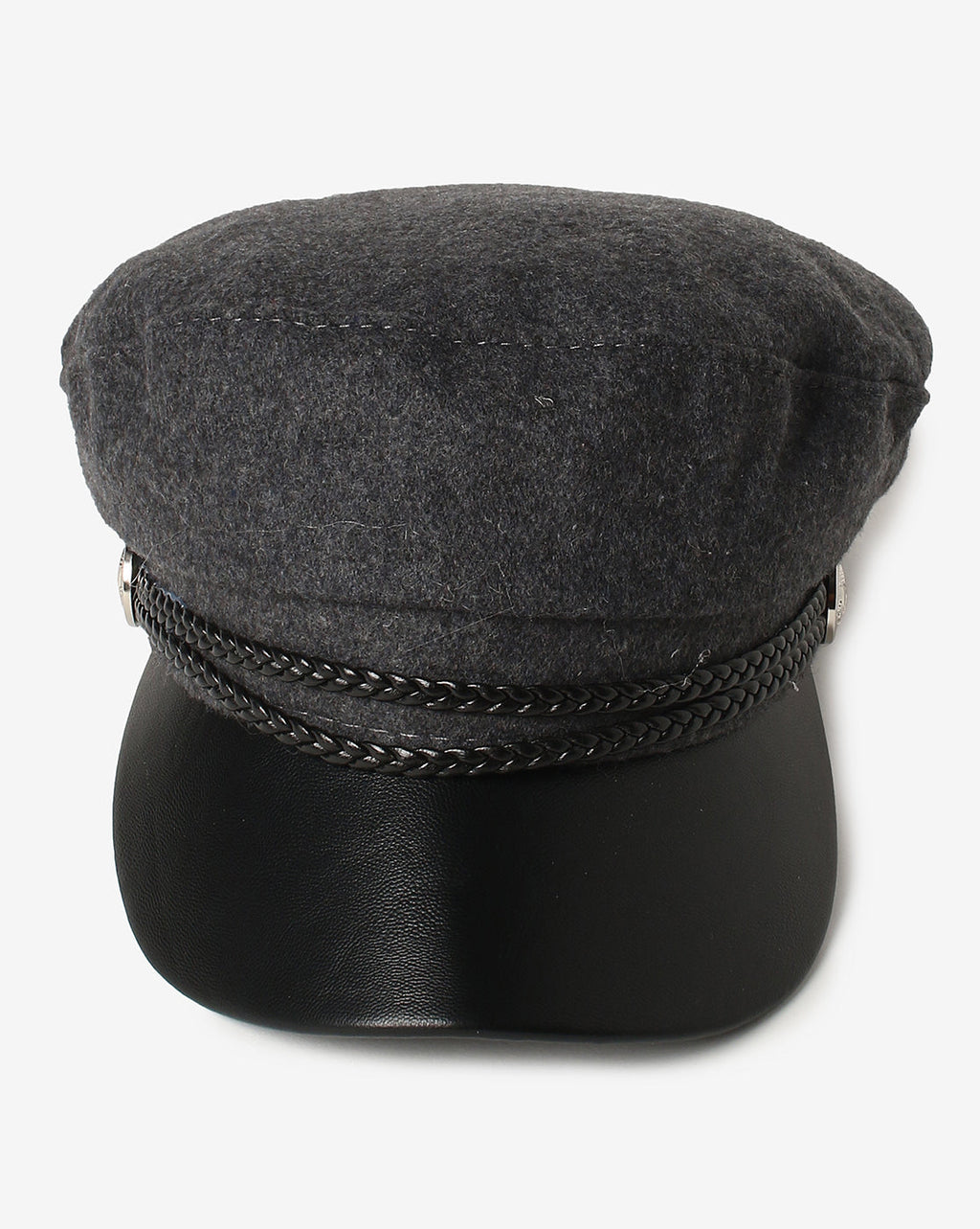 Gray Vintage Breton Cap