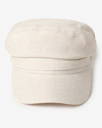 Haute Sauce White Solid Vintage Breton Cap