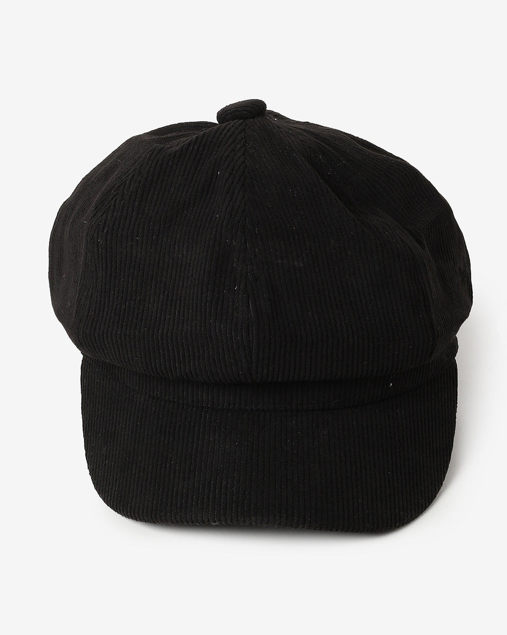 Haute Sauce Black Vintage Newsboy Cap