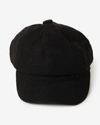 Haute Sauce Black Vintage Newsboy Cap