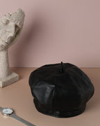 Solid Black Stylish Hat