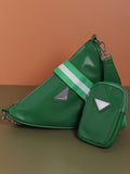 Madeleine Green Waist Pouch