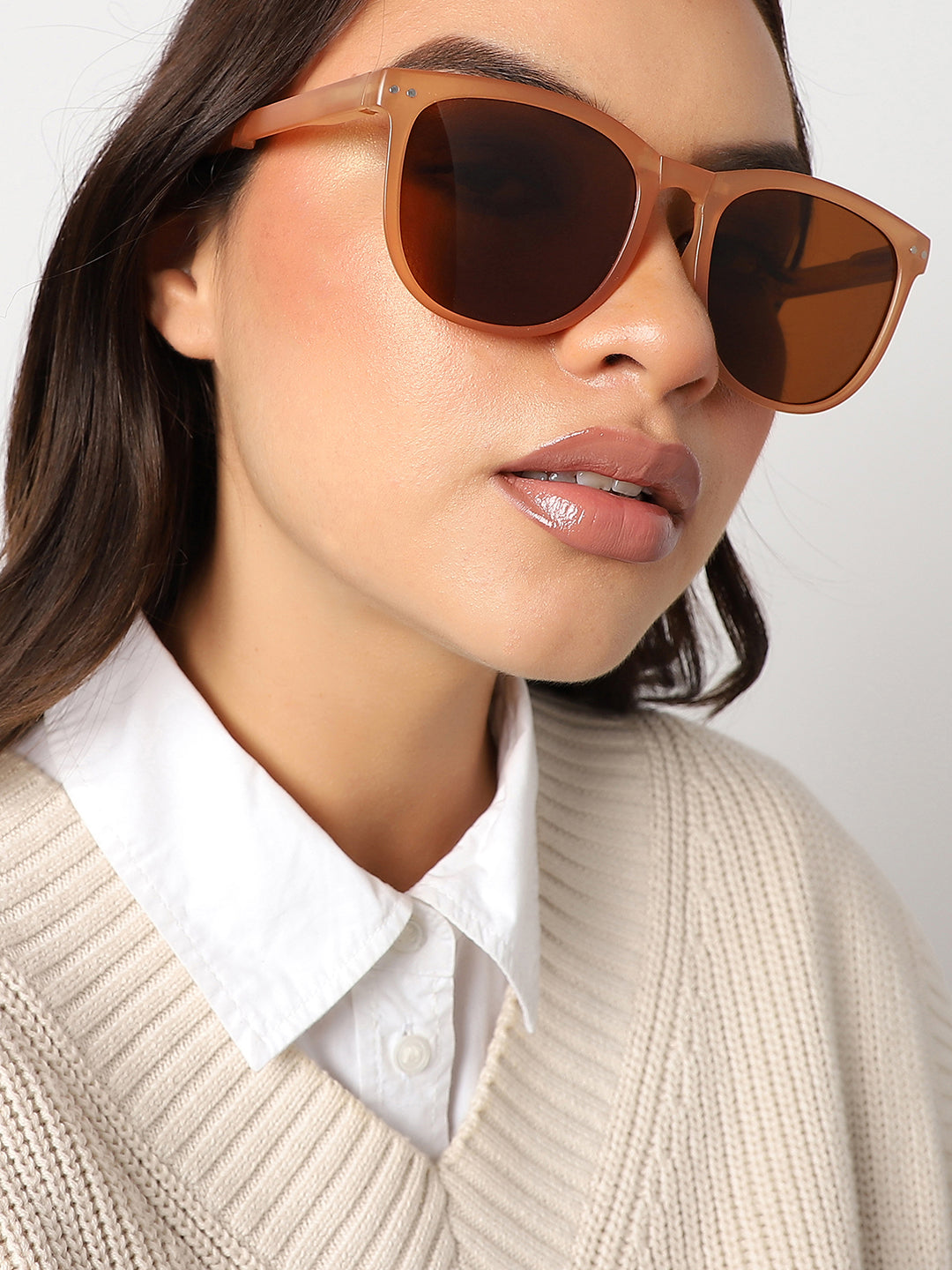 Brown Wayfarer Sunglass