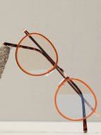 Gold Round Sunglass