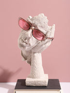 Brown Frame Retro Sunglass