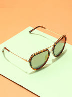 Brown Lens Oversized Sunglass