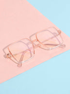 Gold Oversized Sunglass
