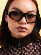 Black Oversized Sunglass