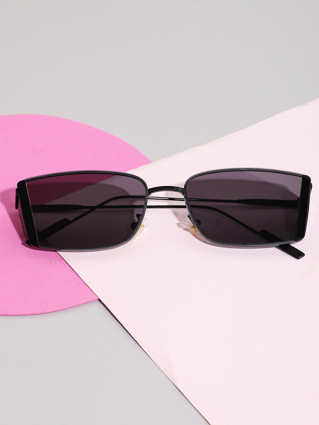 Black Rectangular Sunglasses