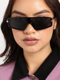 Black Oversized Sunglass