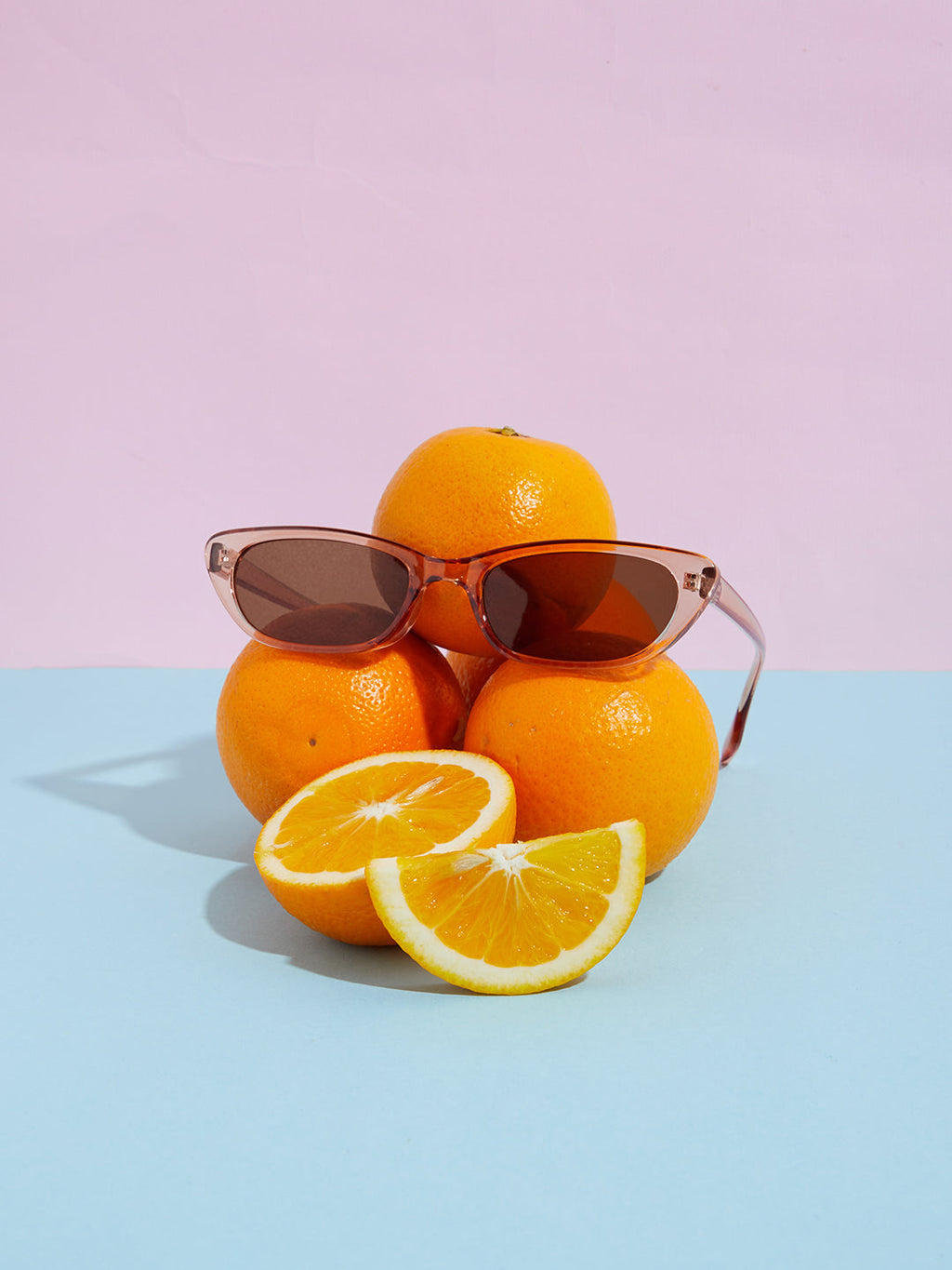 Brown Frame Retro Sunglass