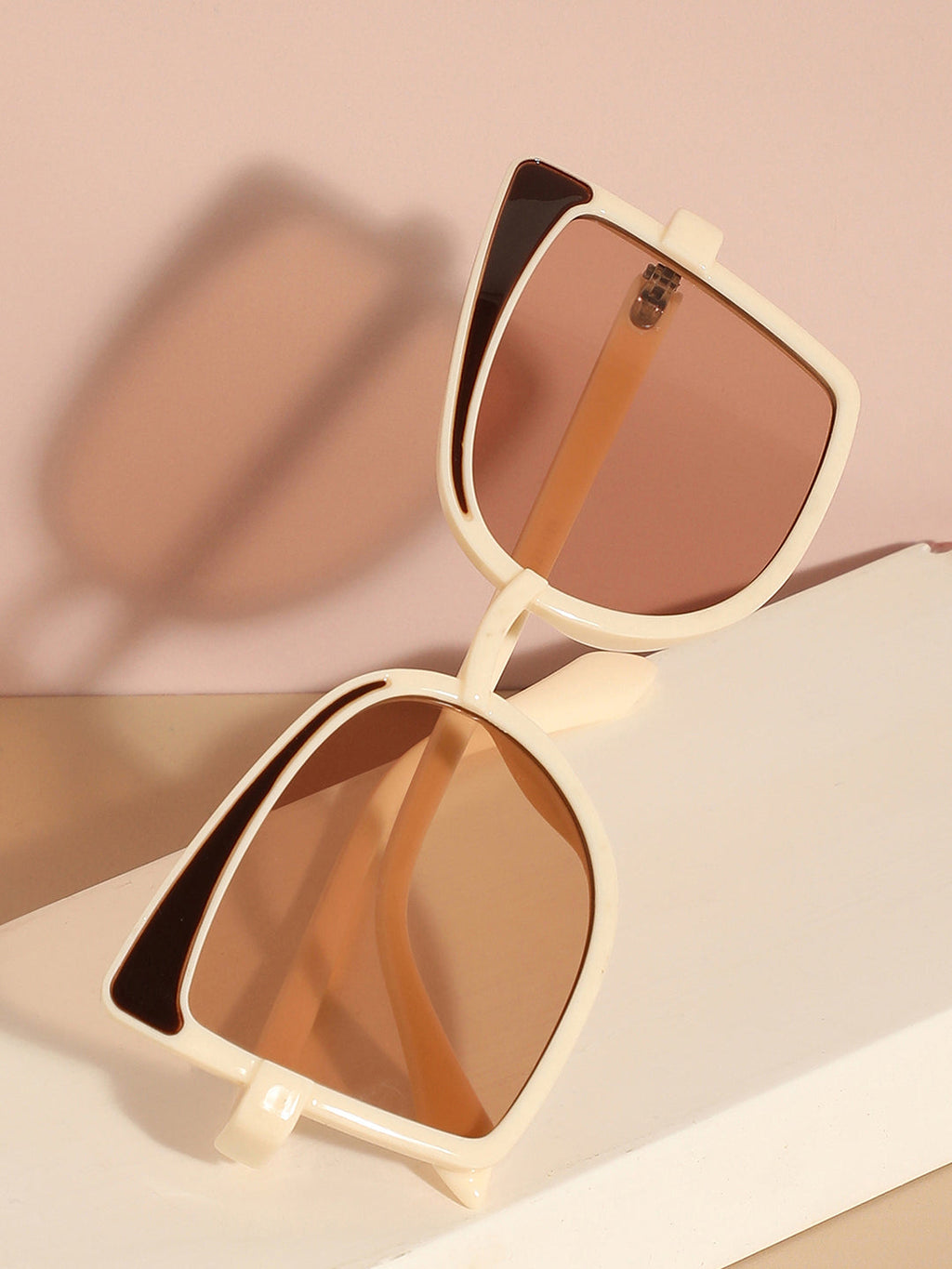 Haute Sauce Gold Butterfly Sunglasses