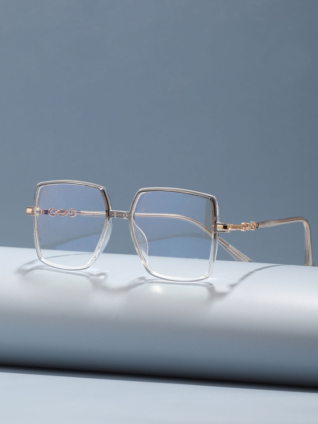 Clear Rectangular Sunglass