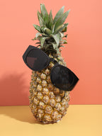 Black Frame Retro Sunglass