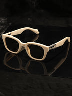 Beige Wayfarer Sunglass