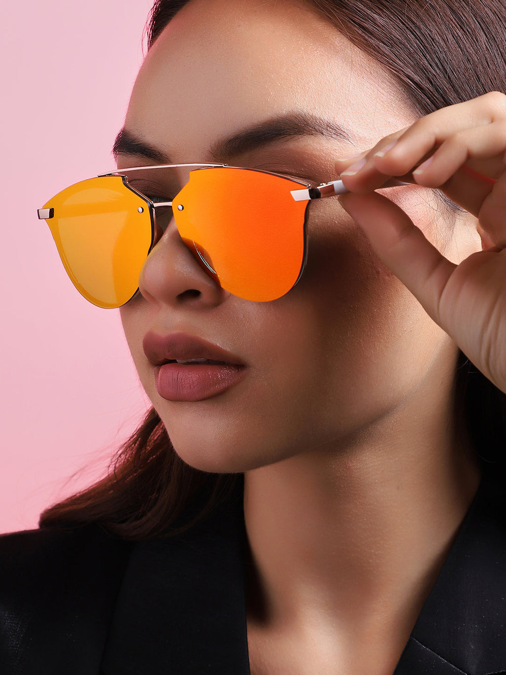 White Wayfarer Sunglass