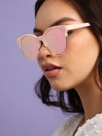 Pink Wayfarer Sunglass