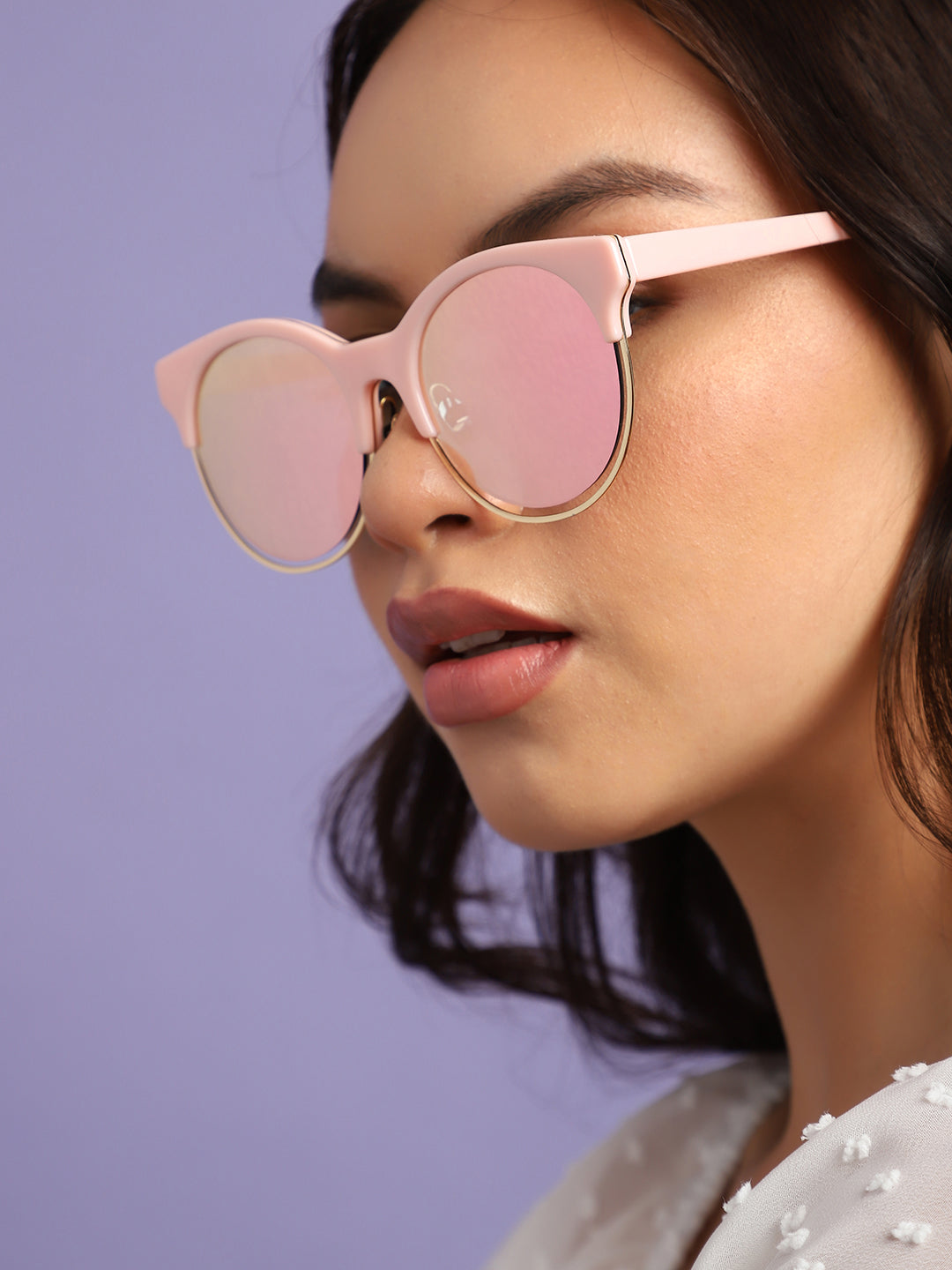 Pink Wayfarer Sunglass