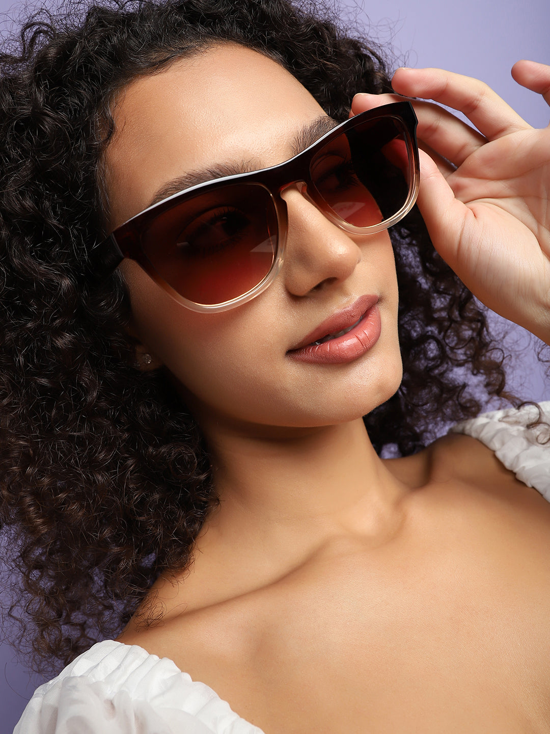 Brown Wayfarer Sunglass