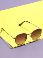 Gold Oversized Sunglass