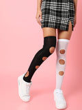 Cut Out Thigh High Stockings