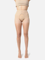 Nude Solid Sheer Stockings