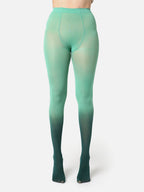 Double Tone Green Stockings