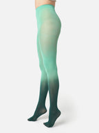 Double Tone Green Stockings