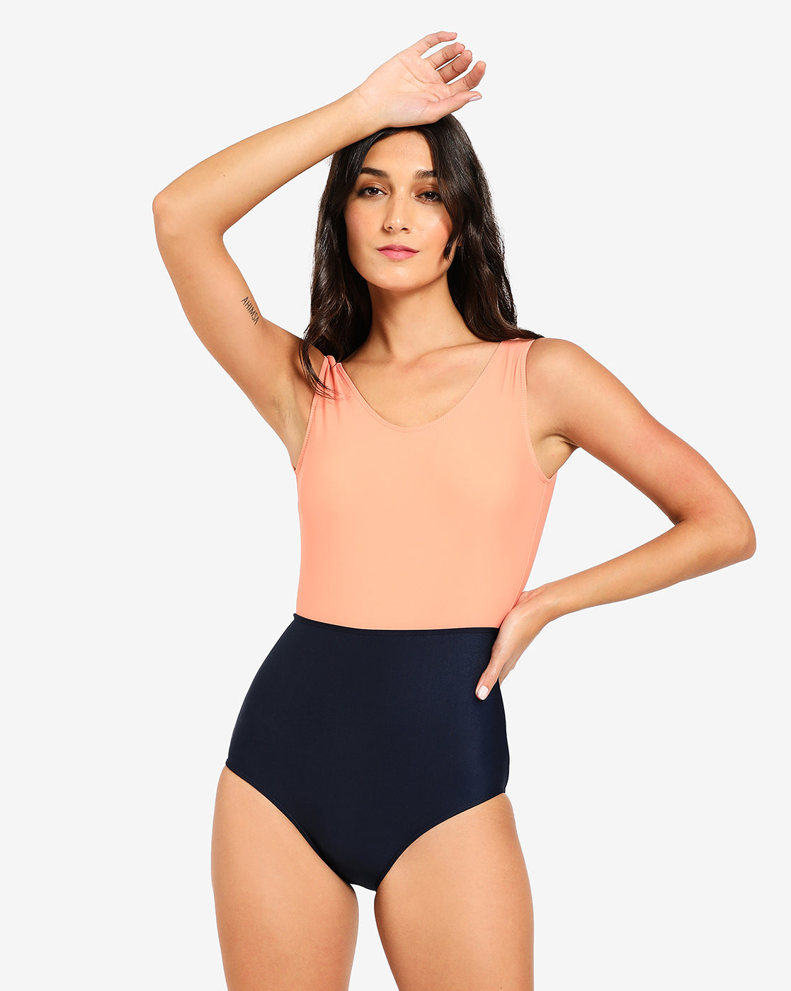 Haute Sauce Double Colour One Piece Swimsuit