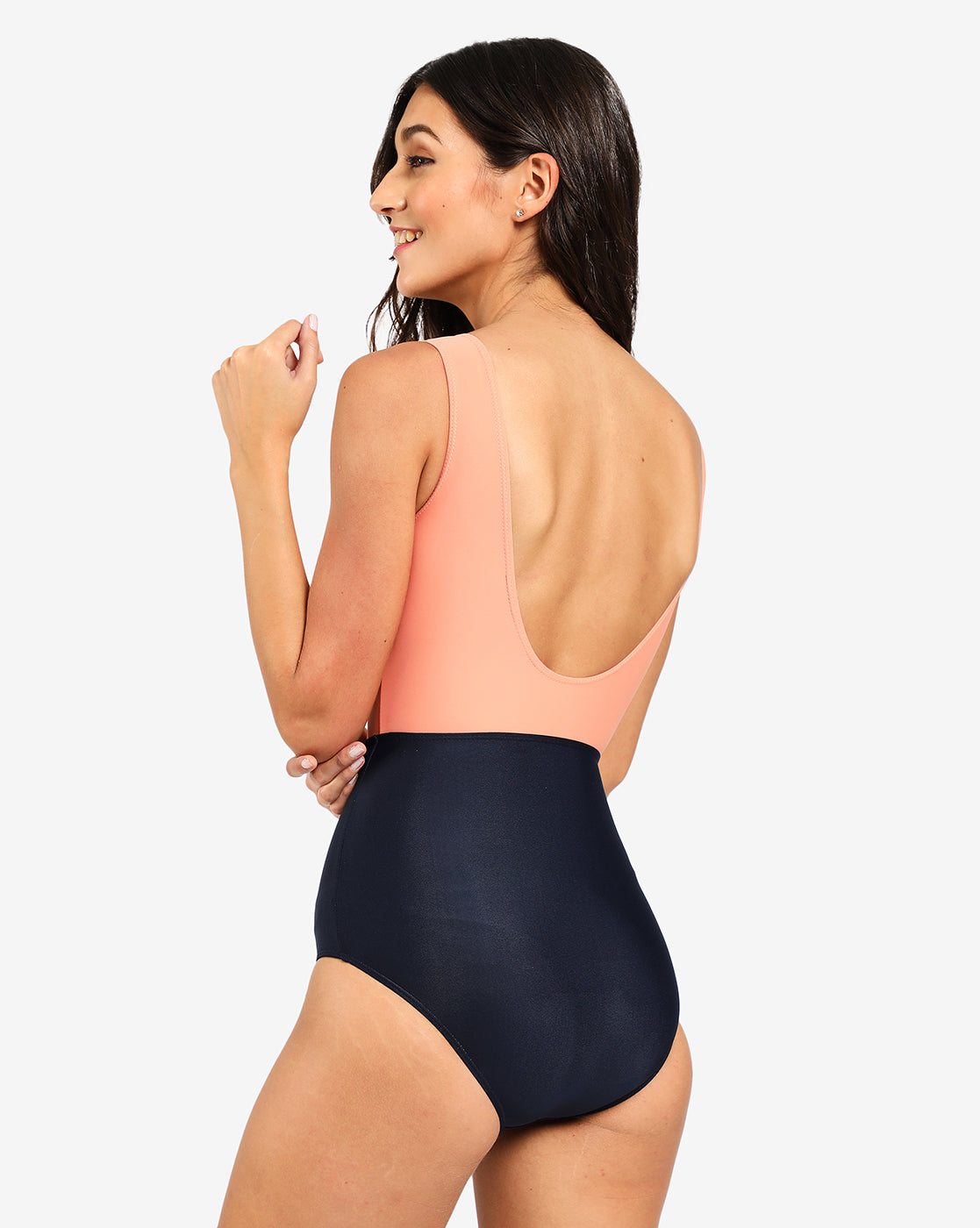 Haute Sauce Double Colour One Piece Swimsuit