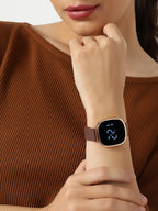 Gold Digital Watch