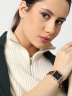 Brown Analogue Watch