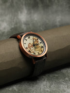 Brown Analogue Watch