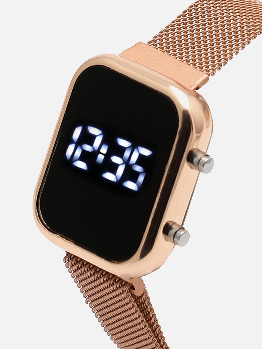 Gold Digital Watch