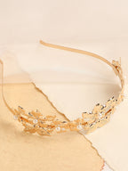 Haute Sauce Gold Plated Designer Hairband