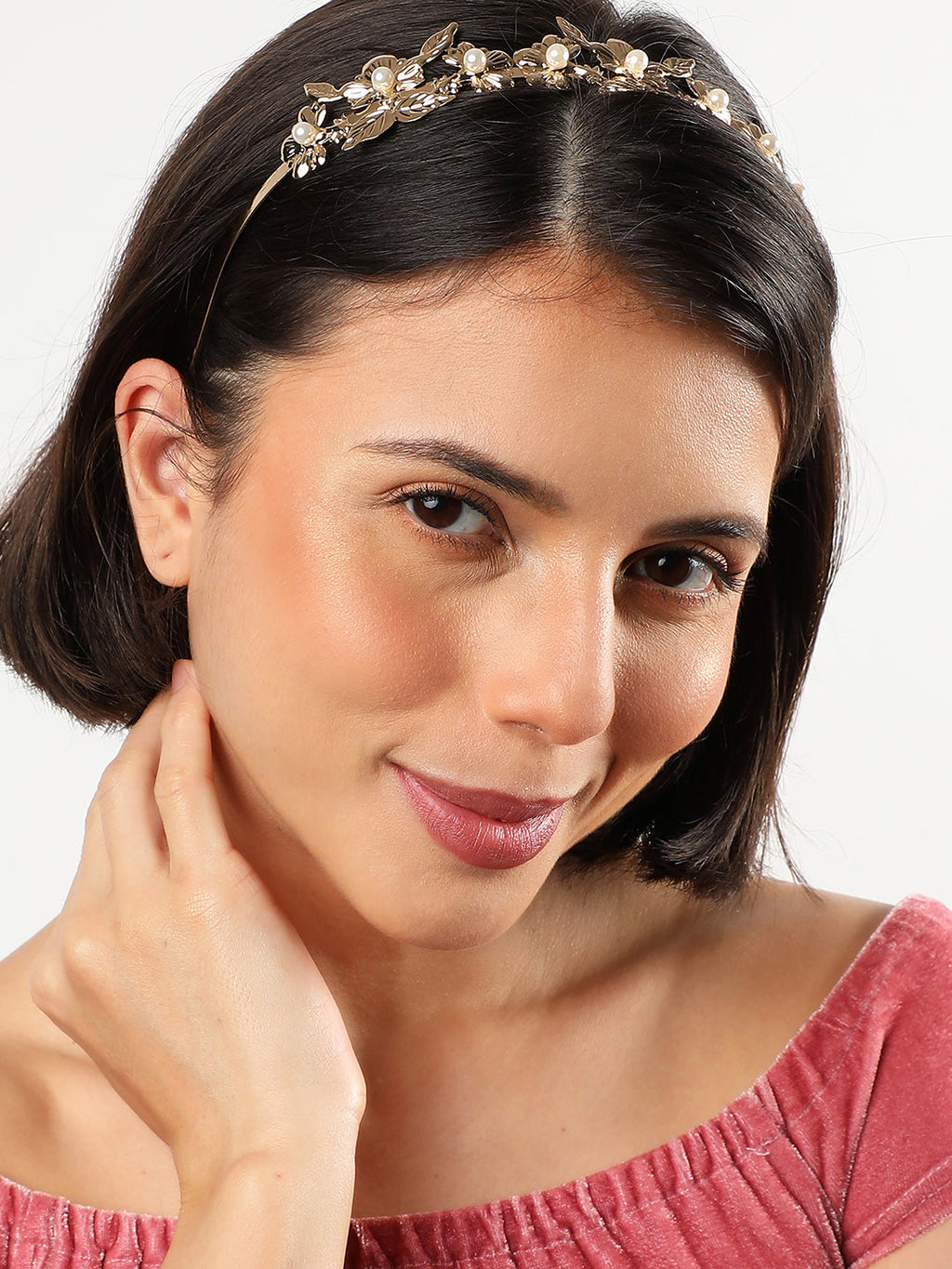 Haute Sauce Gold Plated Designer Hairband