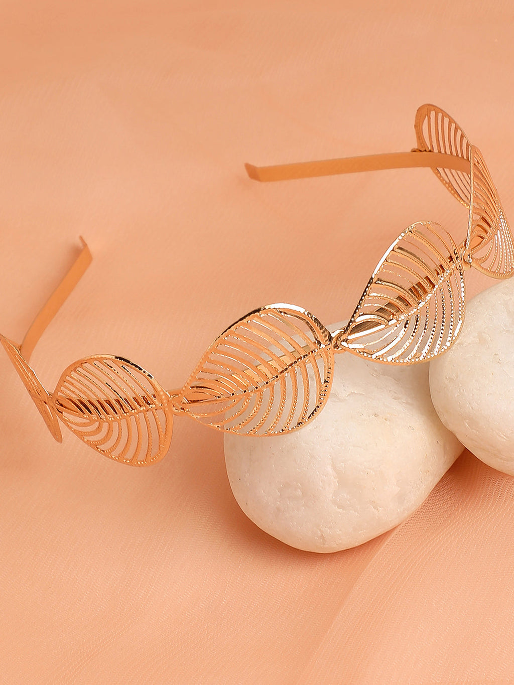 Haute Sauce Gold Plated Designer Hairband