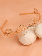 Haute Sauce Gold Plated Designer Hairband
